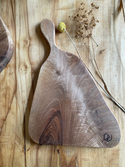 Tapas board in walnut wood