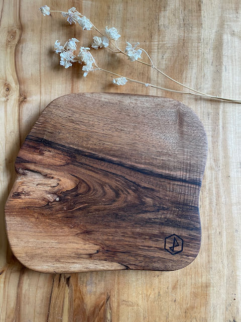 Tapas/serving board in walnut wood