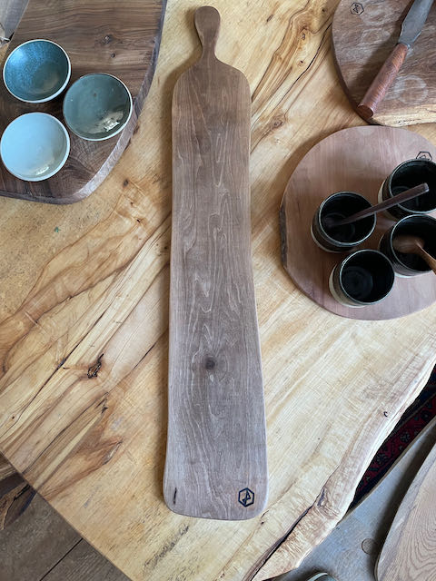 Tapas board in walnut wood