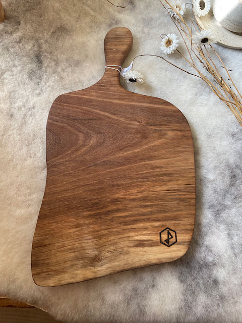 Tapas board in walnut wood