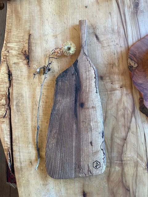 Tapas board in walnut wood