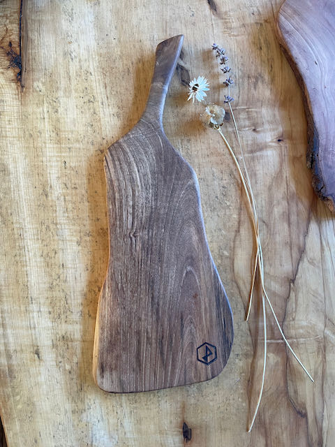 Tapas board in walnut wood
