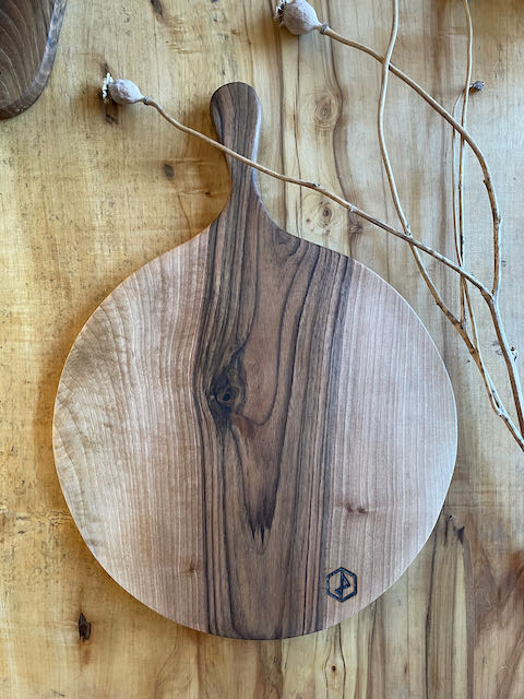 Tapas board in walnut wood