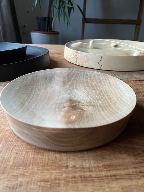 Bowl made from walnut wood
