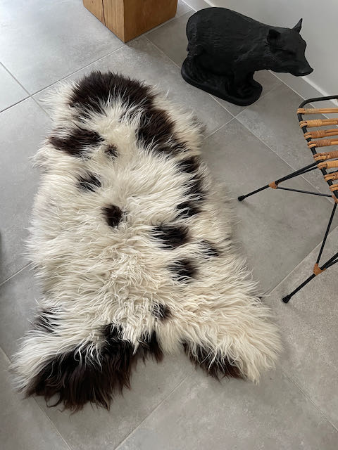 Gevlekt Jacob schapenvacht