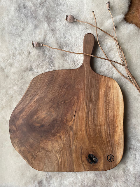 Tapasplank in notelaarhout