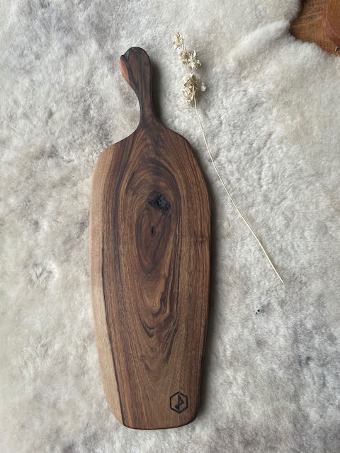 Tapasplankje in notelaarhout