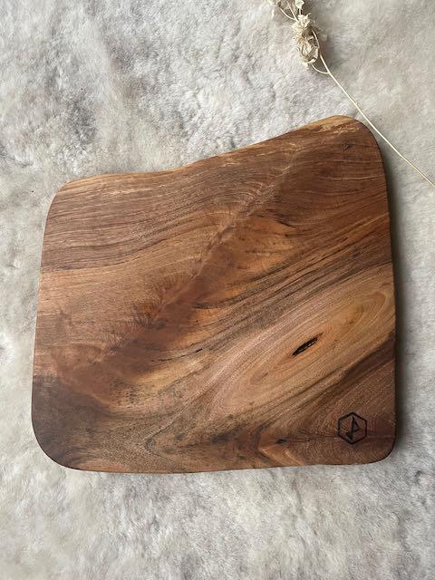 Serveerplank in notelaarhout