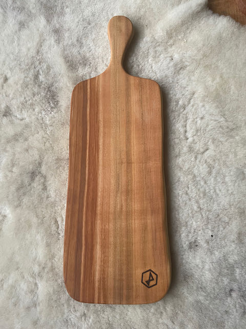 Tapas- snijplank in kersenhout