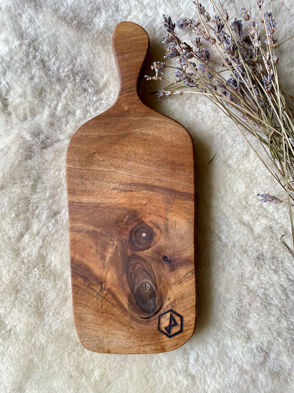 Tapasplankje in notelaarhout