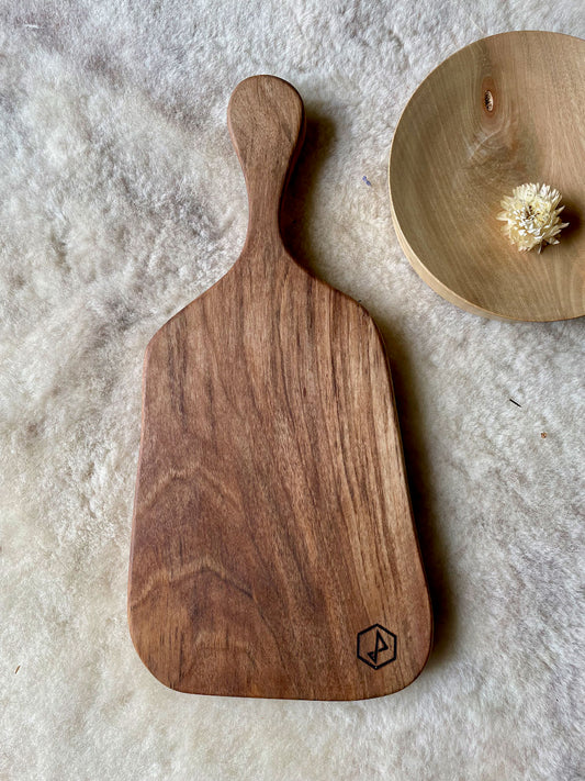 Tapas- snijplankje in notelaarhout