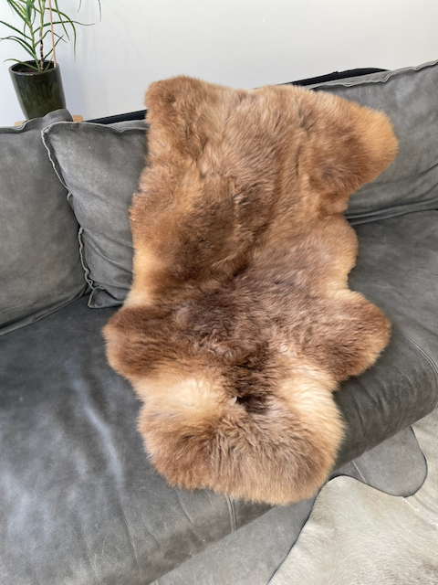 XL licht bruin schapenvacht