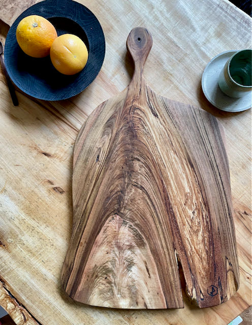 Planche de service XL en bois de noyer